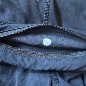 Lululemon Pace Rival crop size 10 black